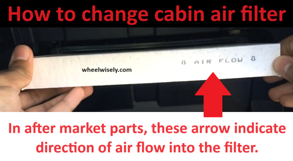 image of how to replace cabin air filter