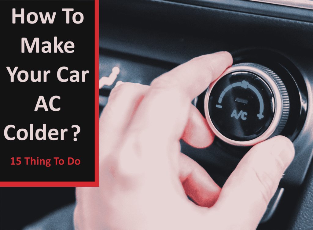 Image related to How to make AC colder in car